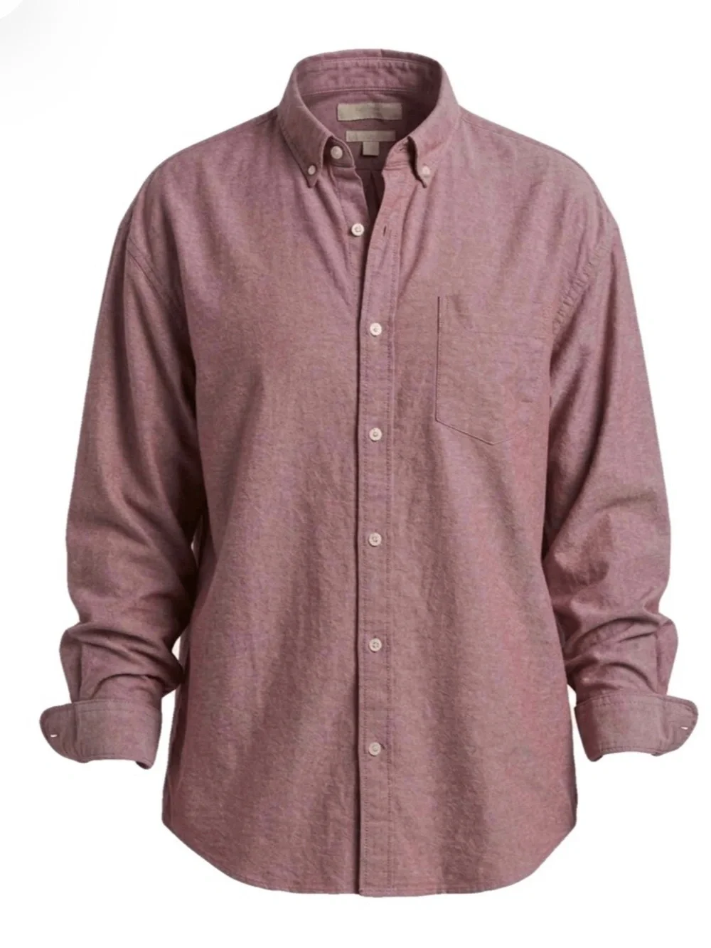 Banana Republic Menswear Dusty Rose Button-Up Shirt